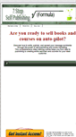 Mobile Screenshot of 7stepselfpublishingformula.com